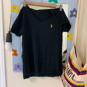 women’s black ralph lauren t-shirt